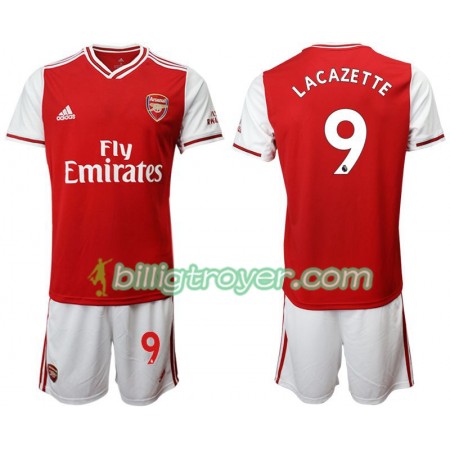 Billige Fotballdrakter Arsenal Alexandre Lacazette 9 Barn Hjemmedraktsett 2019/20 Kortermet